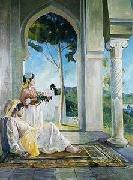 unknow artist Arab or Arabic people and life. Orientalism oil paintings  273 Germany oil painting artist